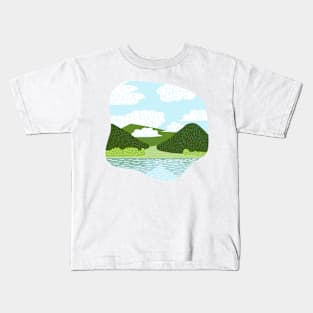 Weekend at the lake Kids T-Shirt